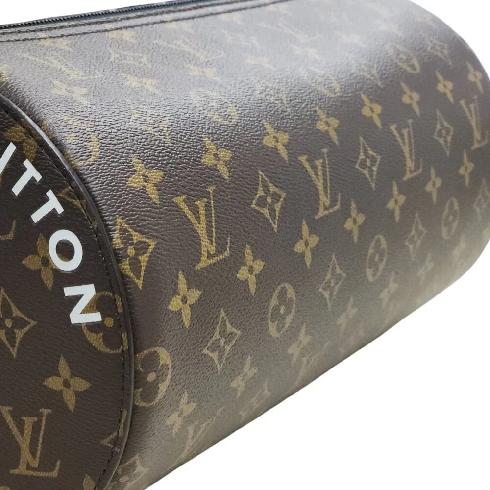 New - Louis Vuitton Soft Polochon MM Monogram Canvas Shoulder Handbag M46691 - Picture 6 of 9